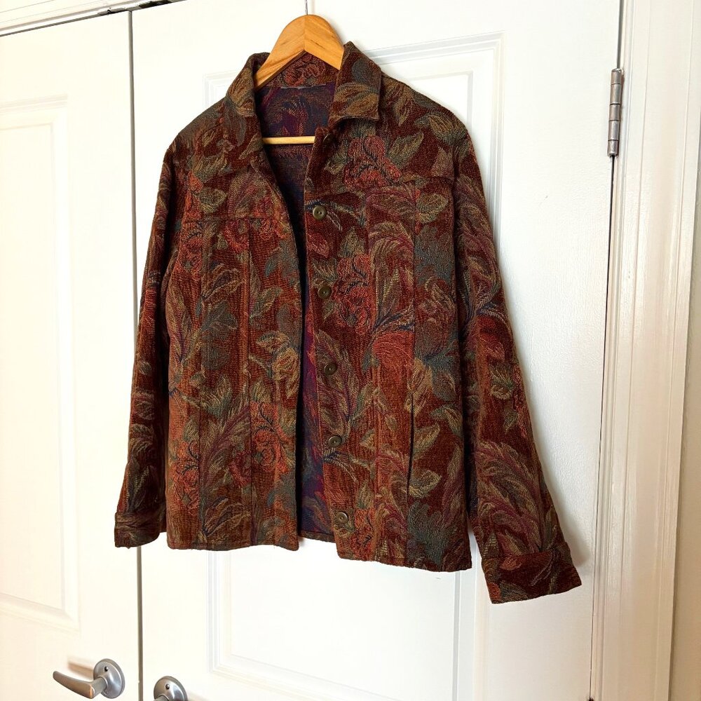 Vintage Floral Jacket - Purchased in Japan